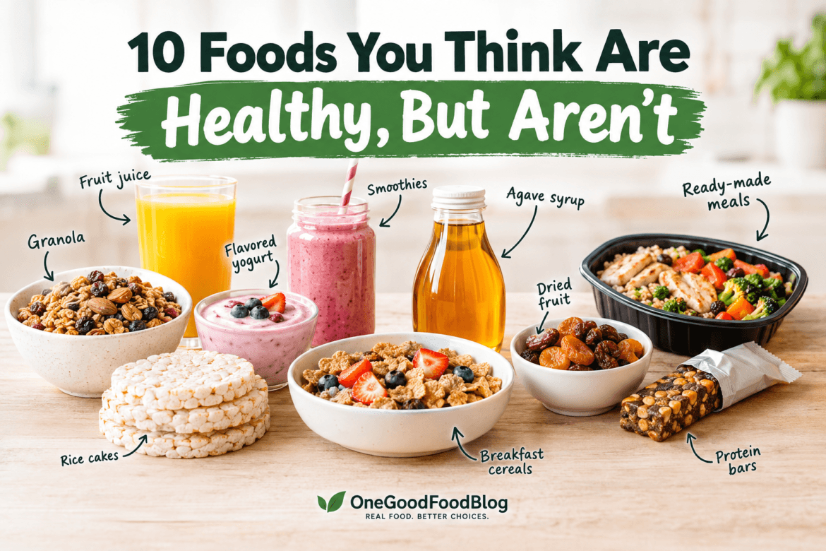 foods you think are healthy but aren't
