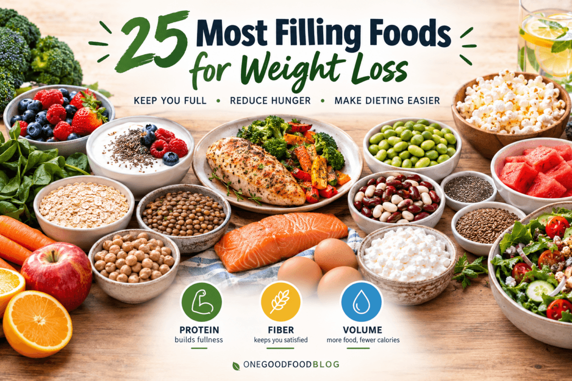 25 Most Filling Foods for Weight Loss